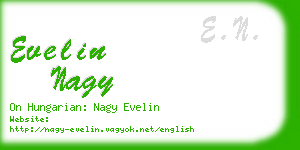 evelin nagy business card